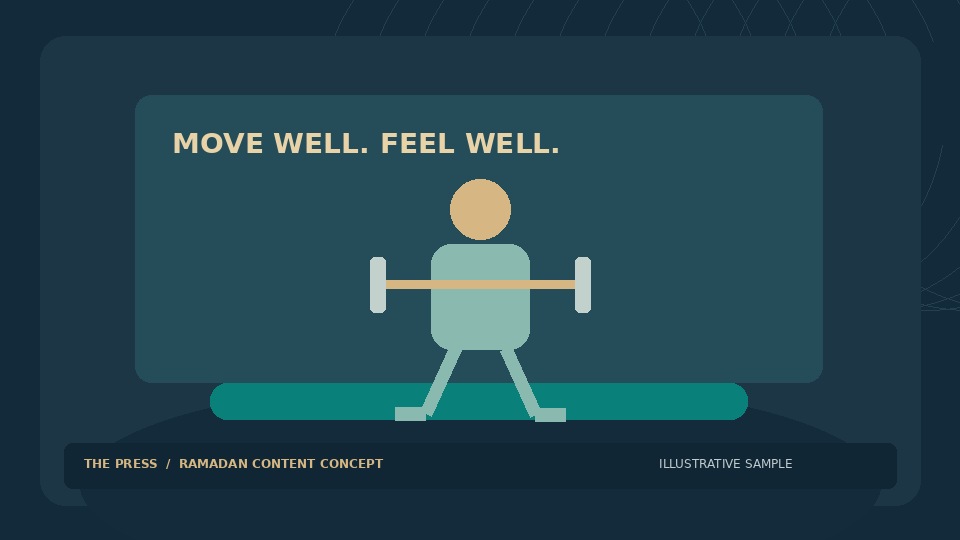 Illustrative fitness series